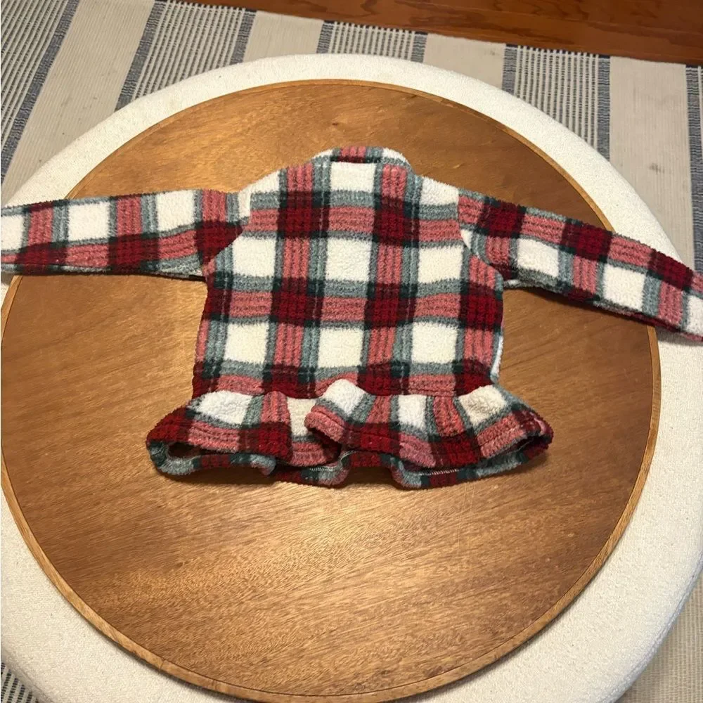 Gymboree Red and White Checkered Kids Sweater